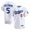 Men's Los Angeles Dodgers Freddie Freeman Nike White Alternate Limited Player Jersey Men's Los Angeles Dodgers Freddie Freeman Nike White Alternate Limited Player Jersey
