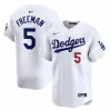 Men's Los Angeles Dodgers Freddie Freeman Nike White Home Limited Player Jersey Men's Los Angeles Dodgers Freddie Freeman Nike White Home Limited Player Jersey