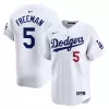 Men's Los Angeles Dodgers Freddie Freeman Nike White Home Limited Player Jersey Men's Los Angeles Dodgers Freddie Freeman Nike White Home Limited Player Jersey