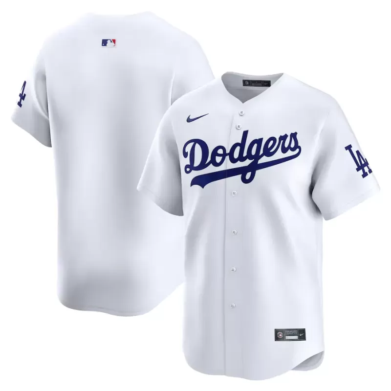 Men's Los Angeles Dodgers James Outman Nike White Home Limited Player Jersey Men's Los Angeles Dodgers James Outman Nike White Home Limited Player Jersey