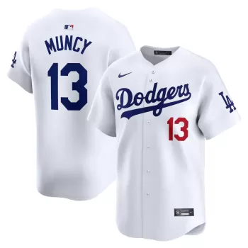Men's Los Angeles Dodgers Max Muncy Nike White Home Limited Player Jersey Men's Los Angeles Dodgers Max Muncy Nike White Home Limited Player Jersey
