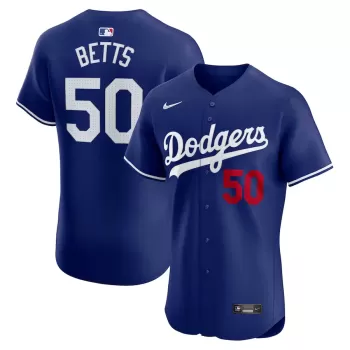 Men's Los Angeles Dodgers Mookie Betts Nike Royal Alternate Elite Player Jersey Men's Los Angeles Dodgers Mookie Betts Nike Royal Alternate Elite Player Jersey