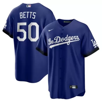 Men's Los Angeles Dodgers Mookie Betts Nike Royal City Connect Replica Player Jersey Men's Los Angeles Dodgers Mookie Betts Nike Royal City Connect Replica Player Jersey
