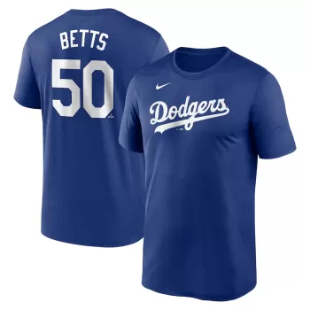 Men's Los Angeles Dodgers Mookie Betts Nike Royal Legend Name & Number Performance T-Shirt Men's Los Angeles Dodgers Mookie Betts Nike Royal Legend Name & Number Performance T-Shirt