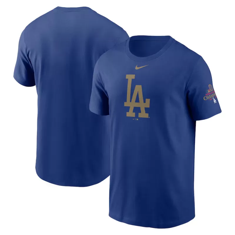 Men's Los Angeles Dodgers Nike Royal 2025 Gold Collection T-Shirt Men's Los Angeles Dodgers Nike Royal 2025 Gold Collection T-Shirt