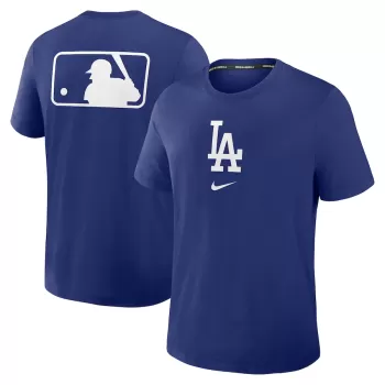Men's Los Angeles Dodgers Nike Royal Authentic Collection Early Work Tri-Blend Performance T-Shirt Men's Los Angeles Dodgers Nike Royal Authentic Collection Early Work Tri-Blend Performance T-Shirt
