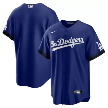 Men's Los Angeles Dodgers Nike Royal City Connect Replica Jersey Men's Los Angeles Dodgers Nike Royal City Connect Replica Jersey