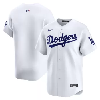 Men's Los Angeles Dodgers Nike White Home Limited Jersey Men's Los Angeles Dodgers Nike White Home Limited Jersey