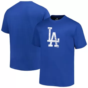 Men's Los Angeles Dodgers Profile Royal Big & Tall Primary Logo T-Shirt Men's Los Angeles Dodgers Profile Royal Big & Tall Primary Logo T-Shirt