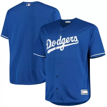 Men's Los Angeles Dodgers Royal Big & Tall Replica Alternate Team Jersey Men's Los Angeles Dodgers Royal Big & Tall Replica Alternate Team Jersey
