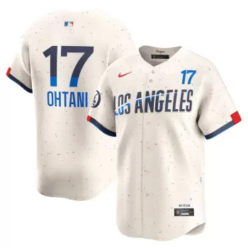 Men's Los Angeles Dodgers Shohei Ohtani Nike Cream 2024 City Connect Limited Player Jersey Men's Los Angeles Dodgers Shohei Ohtani Nike Cream 2024 City Connect Limited Player Jersey