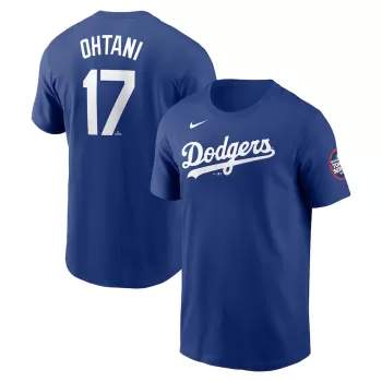 Men's Los Angeles Dodgers Shohei Ohtani Nike Royal 2025 MLB World Tour: Tokyo Series Name & Number T-Shirt Men's Los Angeles Dodgers Shohei Ohtani Nike Royal 2025 MLB World Tour: Tokyo Series Name & Number T-Shirt