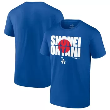 Men's Los Angeles Dodgers Shohei Ohtani Royal T-Shirt Men's Los Angeles Dodgers Shohei Ohtani Royal T-Shirt