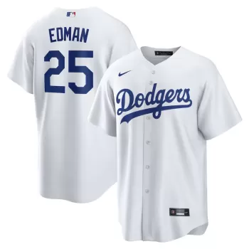 Men's Los Angeles Dodgers Tommy Edman Nike White Home Replica Jersey Men's Los Angeles Dodgers Tommy Edman Nike White Home Replica Jersey