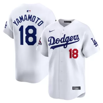 Men's Los Angeles Dodgers Yoshinobu Yamamoto Nike White 2024 World Series Champions Home Limited Player Jersey Men's Los Angeles Dodgers Yoshinobu Yamamoto Nike White 2024 World Series Champions Home Limited Player Jersey