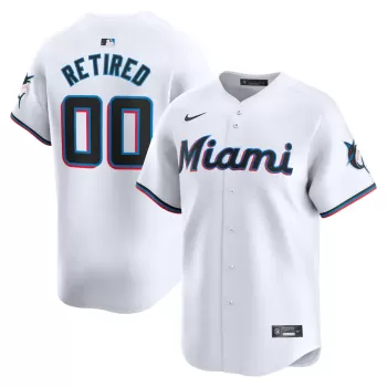 Men's Miami Marlins Nike White Home Limited Pick-A-Player Retired Roster Jersey Men's Miami Marlins Nike White Home Limited Pick-A-Player Retired Roster Jersey