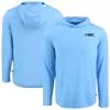 Men's Milwaukee Brewers Cutter & Buck Powder Blue Coastline Epic Comfort Recycled Eco Hoodie Long Sleeve T-Shirt Men's Milwaukee Brewers Cutter & Buck Powder Blue Coastline Epic Comfort Recycled Eco Hoodie Long Sleeve T-Shirt
