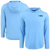 Men's Milwaukee Brewers Cutter & Buck Powder Blue Coastline Epic Comfort Recycled Eco Hoodie Long Sleeve T-Shirt Men's Milwaukee Brewers Cutter & Buck Powder Blue Coastline Epic Comfort Recycled Eco Hoodie Long Sleeve T-Shirt
