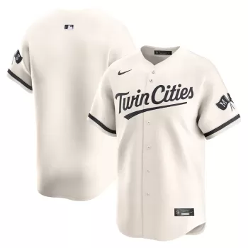 Men's Minnesota Twins Nike Cream Alternate Limited Jersey Men's Minnesota Twins Nike Cream Alternate Limited Jersey