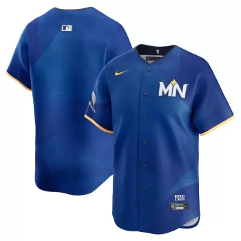 Men's Minnesota Twins Nike Royal 2024 City Connect Limited Jersey Men's Minnesota Twins Nike Royal 2024 City Connect Limited Jersey