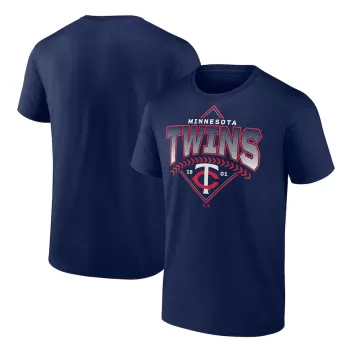 Men's Minnesota Twins Fanatics Navy Ahead In The Count T-Shirt