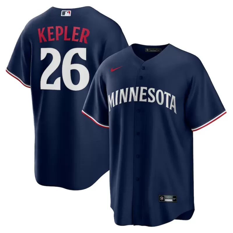 Men's Minnesota Twins Max Kepler Nike Navy Alternate Replica Jersey Men's Minnesota Twins Max Kepler Nike Navy Alternate Replica Jersey