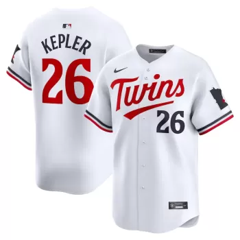 Men's Minnesota Twins Max Kepler Nike White Home Limited Player Jersey