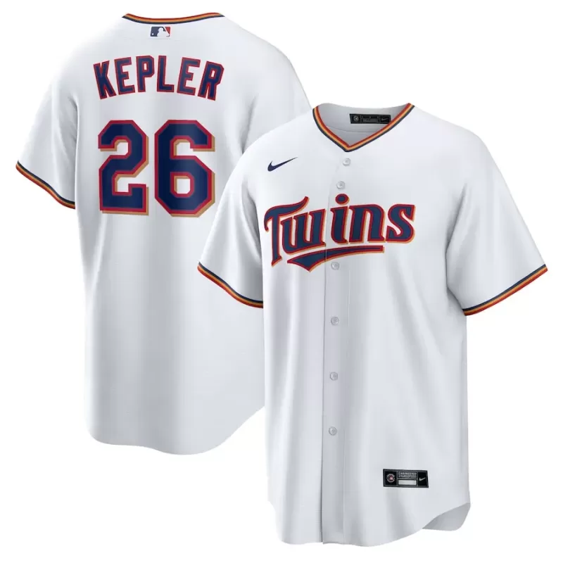 Men's Minnesota Twins Max Kepler Nike White Home Replica Player Jersey Men's Minnesota Twins Max Kepler Nike White Home Replica Player Jersey