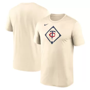 Men's Minnesota Twins Nike Cream Icon Legend Performance T-Shirt