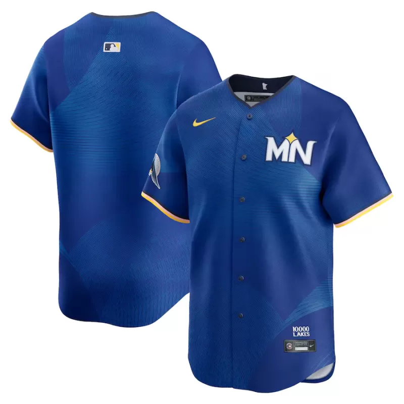 Men's Minnesota Twins Nike Royal 2024 City Connect Limited Jersey Men's Minnesota Twins Nike Royal 2024 City Connect Limited Jersey