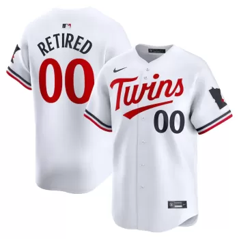 Men's Minnesota Twins Nike White Home Limited Pick-A-Player Retired Roster Jersey