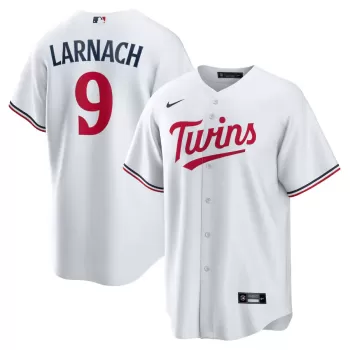 Men's Minnesota Twins Trevor Larnach Nike White Home Replica Jersey