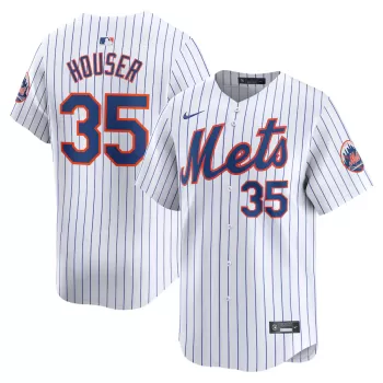 Men's New York Mets Adrian Houser Nike White Home Limited Player Jersey