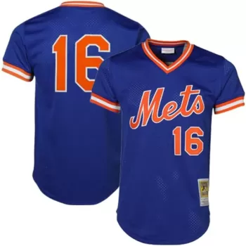 Men's New York Mets Dwight Gooden Mitchell & Ness Royal Cooperstown Mesh Batting Practice Jersey Men's New York Mets Dwight Gooden Mitchell & Ness Royal Cooperstown Mesh Batting Practice Jersey