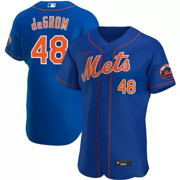 Men's New York Mets Jacob deGrom Nike Royal Alternate Authentic Player Jersey Men's New York Mets Jacob deGrom Nike Royal Alternate Authentic Player Jersey