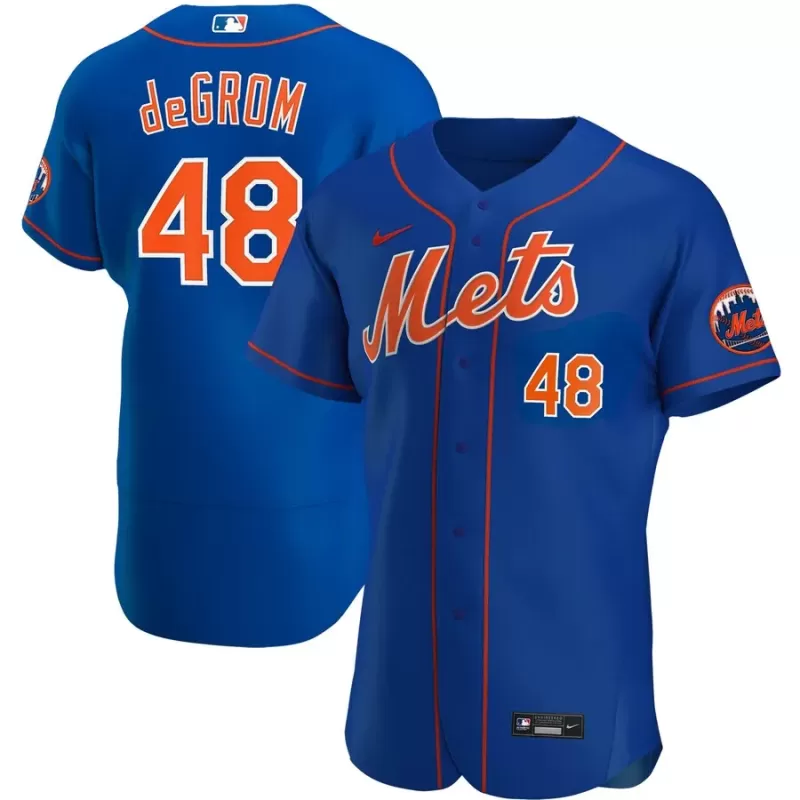 Men's New York Mets Jacob deGrom Nike Royal Alternate Authentic Player Jersey Men's New York Mets Jacob deGrom Nike Royal Alternate Authentic Player Jersey