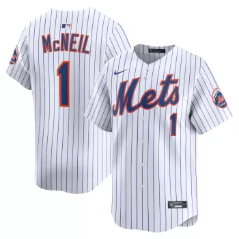 Men's New York Mets Jeff McNeil Nike White Alternate Limited Player Jersey Men's New York Mets Jeff McNeil Nike White Alternate Limited Player Jersey