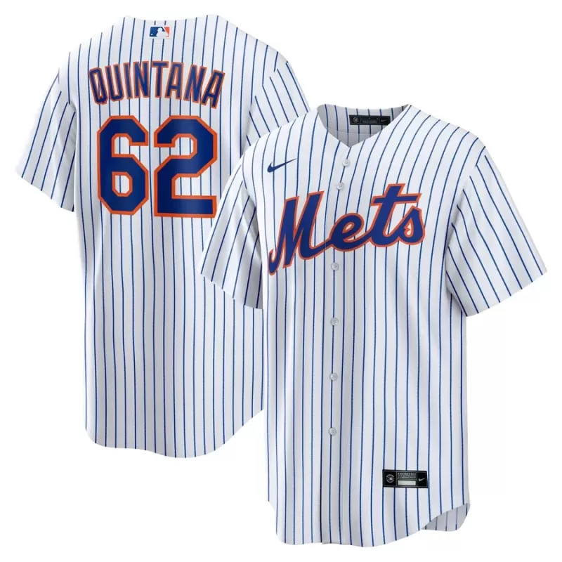 Men's New York Mets José Quintana Nike White Home Replica Player Jersey Men's New York Mets José Quintana Nike White Home Replica Player Jersey