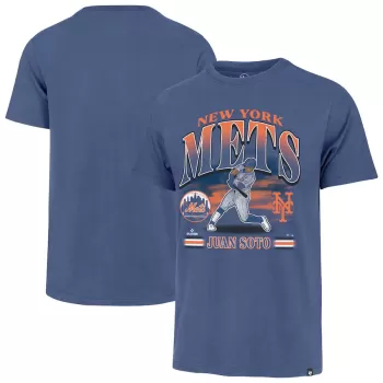 Men's New York Mets Juan Soto '47 Royal Graphic T-Shirt Men's New York Mets Juan Soto '47 Royal Graphic T-Shirt