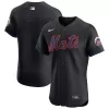 Men's New York Mets Nike Black Alternate Vapor Premier Elite Patch Jersey Men's New York Mets Nike Black Alternate Vapor Premier Elite Patch Jersey
