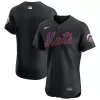 Men's New York Mets Nike Black Alternate Vapor Premier Elite Patch Jersey Men's New York Mets Nike Black Alternate Vapor Premier Elite Patch Jersey
