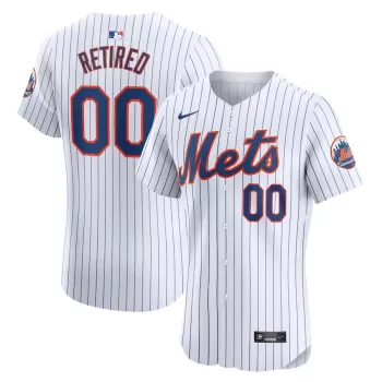 Men's New York Mets Nike White Home Elite Pick-A-Player Retired Roster Jersey Men's New York Mets Nike White Home Elite Pick-A-Player Retired Roster Jersey