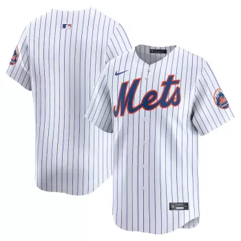 Men's New York Mets Nike White Home Limited Jersey Men's New York Mets Nike White Home Limited Jersey