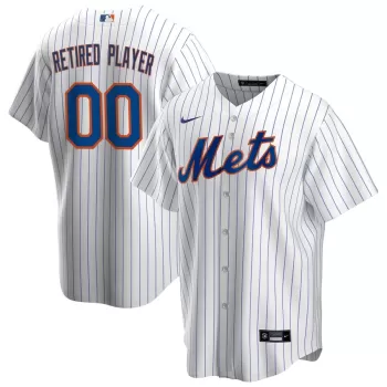 Men's New York Mets Nike White Home Pick-A-Player Retired Roster Replica Jersey Men's New York Mets Nike White Home Pick-A-Player Retired Roster Replica Jersey