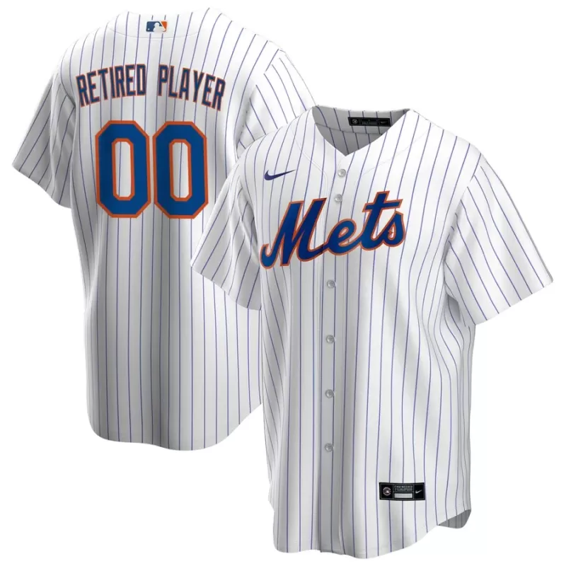 Men's New York Mets Nike White Home Pick-A-Player Retired Roster Replica Jersey Men's New York Mets Nike White Home Pick-A-Player Retired Roster Replica Jersey