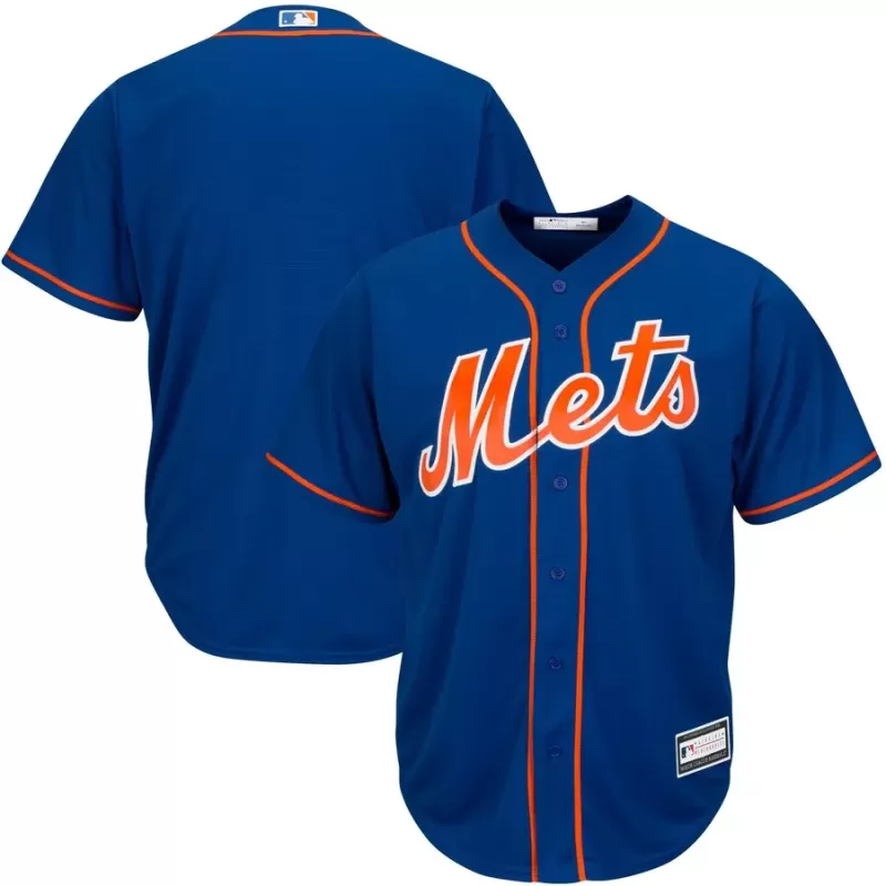 Men's New York Mets Royal Big & Tall Replica Team Jersey Men's New York Mets Royal Big & Tall Replica Team Jersey