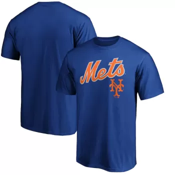 Men's New York Mets Royal Cooperstown Collection Wahconah Team T-Shirt