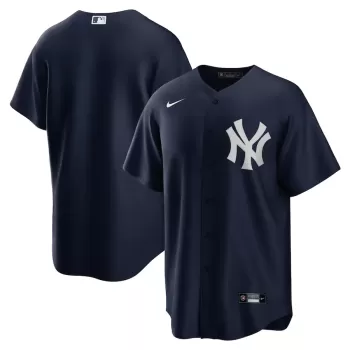 Men's New York Yankees Nike Navy Big & Tall Alternate Replica Team Jersey Men's New York Yankees Nike Navy Big & Tall Alternate Replica Team Jersey