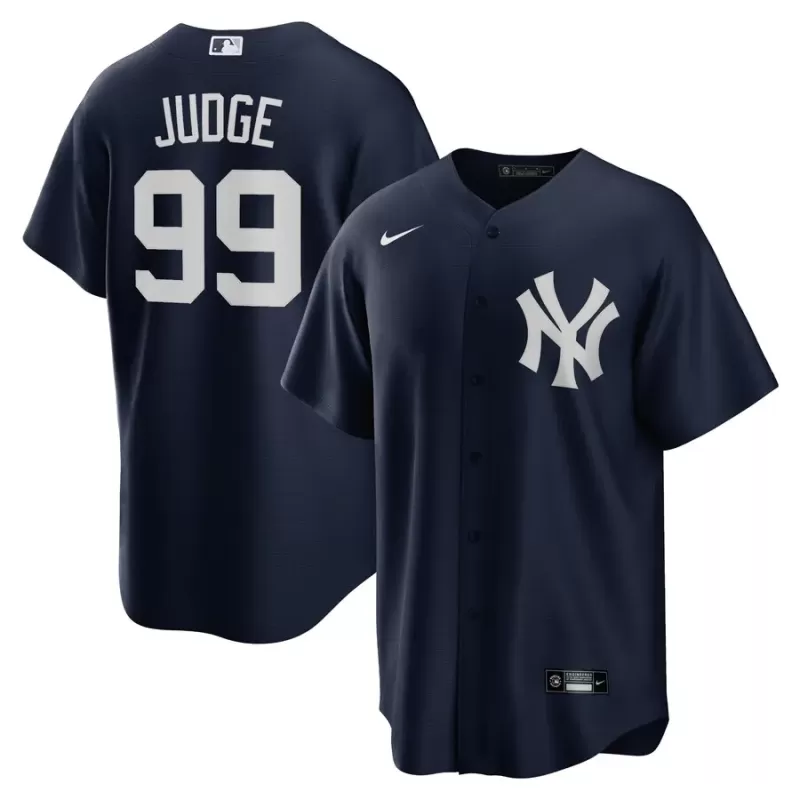 Men's New York Yankees Aaron Judge Nike Navy 2020 Spring Training Replica Player Jersey Men's New York Yankees Aaron Judge Nike Navy 2020 Spring Training Replica Player Jersey