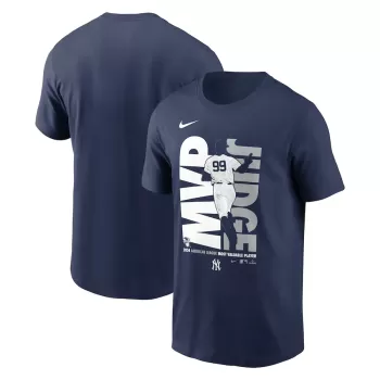 Men's New York Yankees Aaron Judge Nike Navy 2024 American League MVP T-Shirt